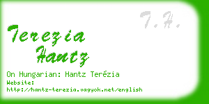 terezia hantz business card